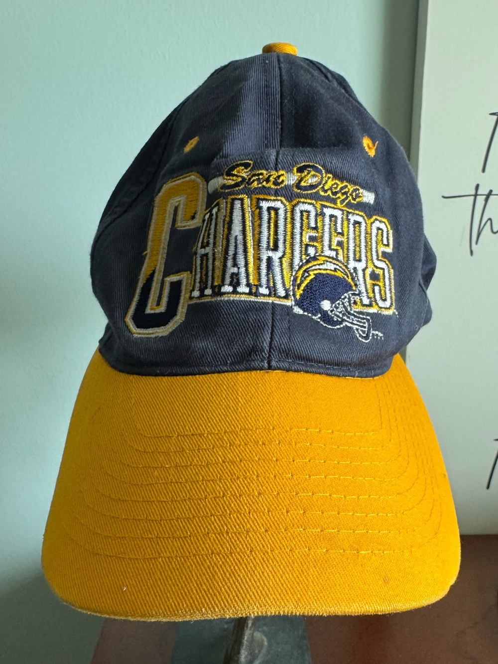 San Diego Chargers Navy and Gold Baseball Cap